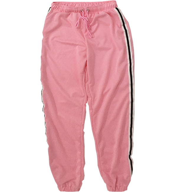 Cotton Sportswear Suit Short Hooded Sweatshirt and Straight Pants