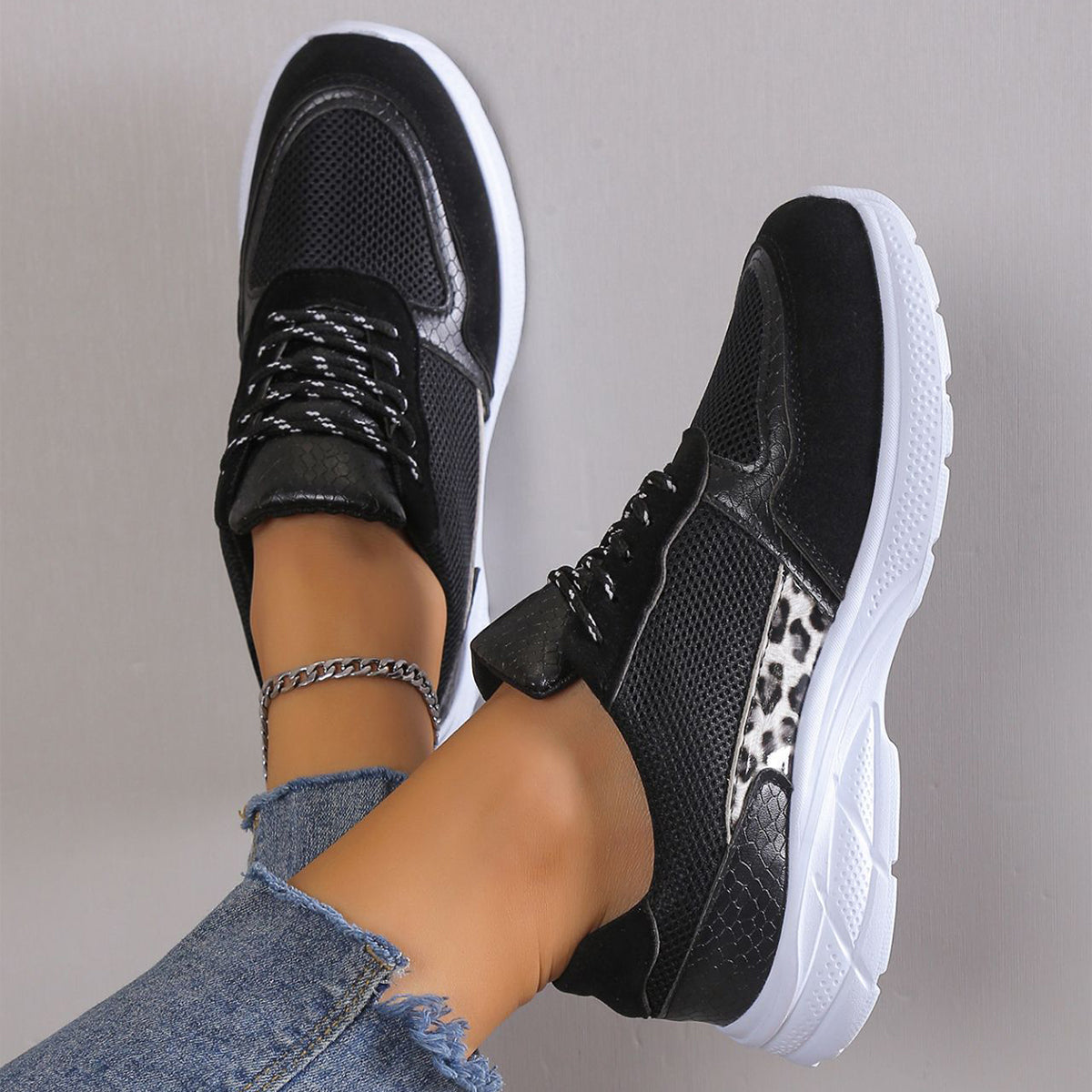 Women's Lace Up Sneakers