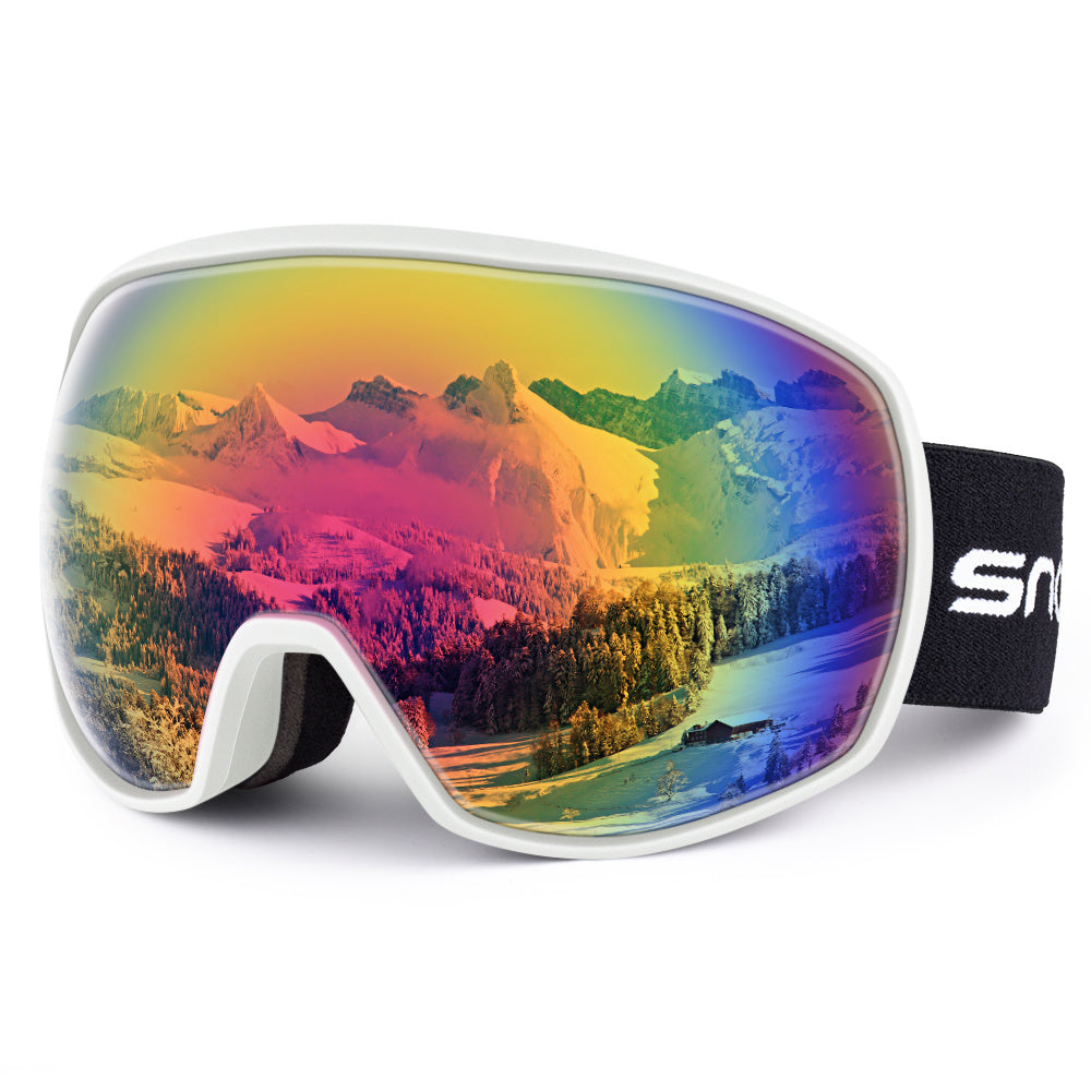 New double-layer anti-fog ski goggles, mountaineering ski goggles