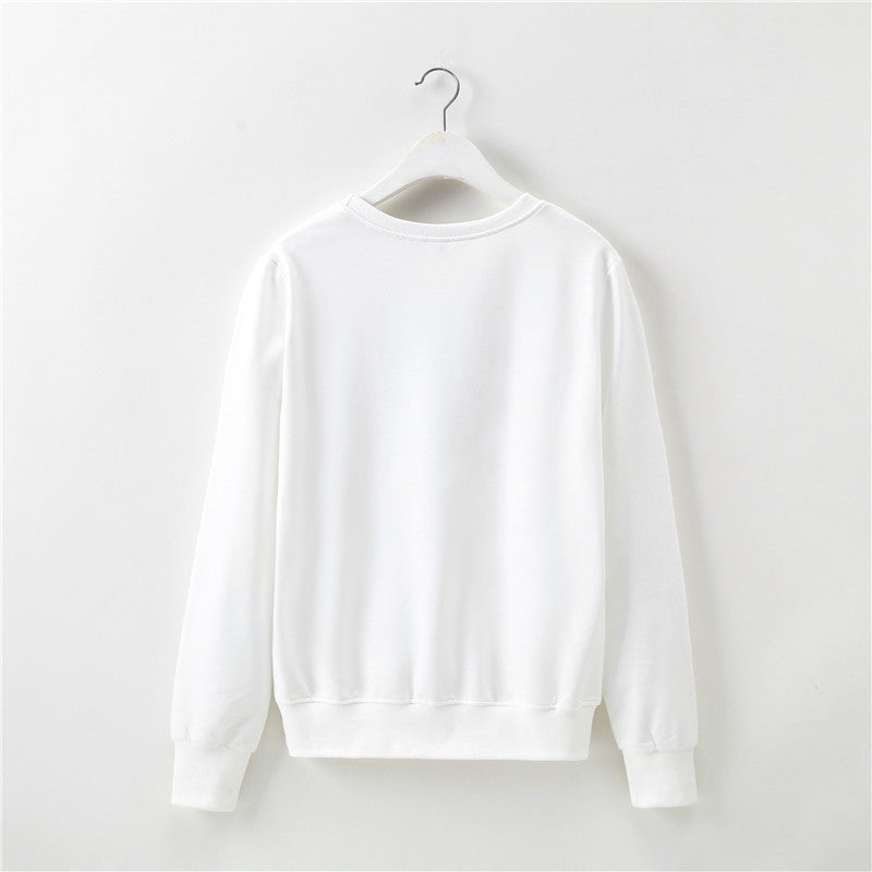 New Ebay Amazon WISH Letter Print Sweatshirt