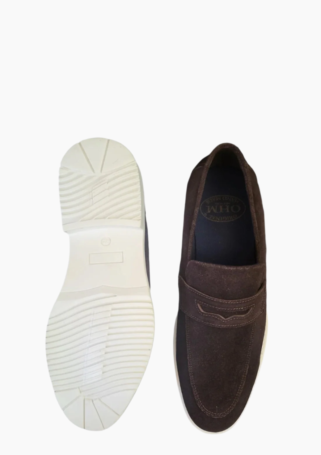 OHM Luxury Business Penny Loafers with Comfy Sole