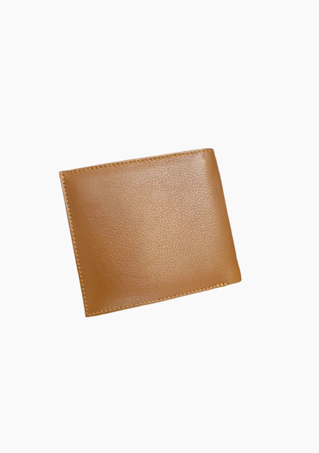 OHM Vertical Card Slot Leather Wallet Tan