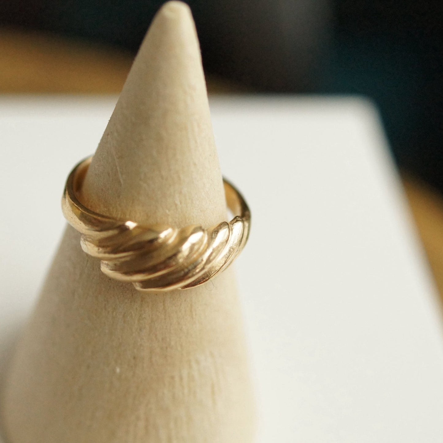 Shrimp Ring Silver or Gold