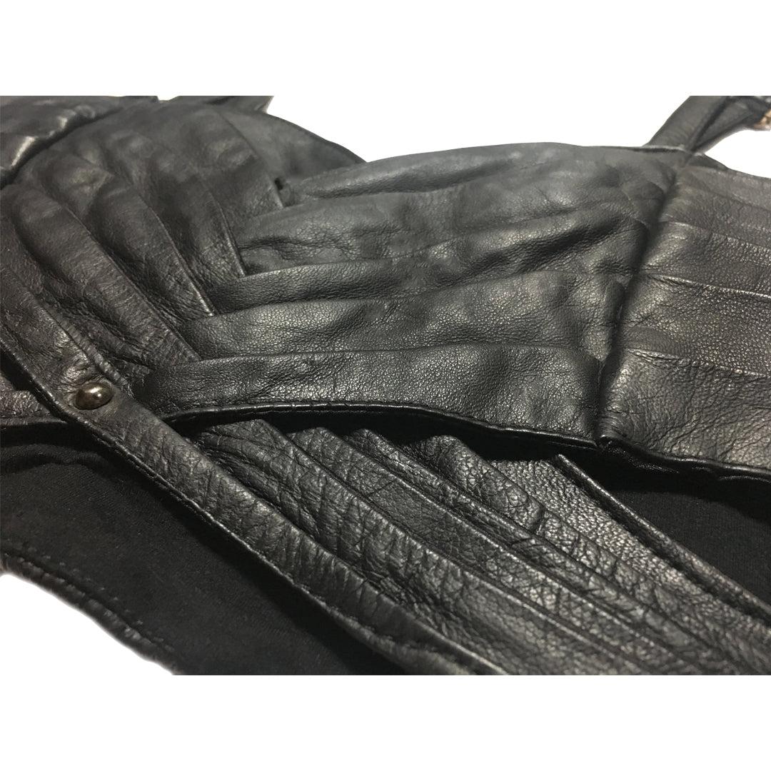 LEATHER BUSTIER