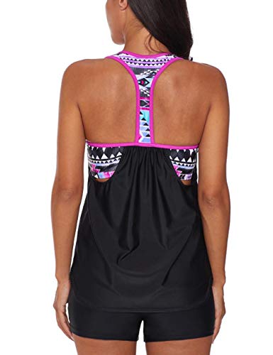 Bsubseach Racerback Tankini Swimsuit