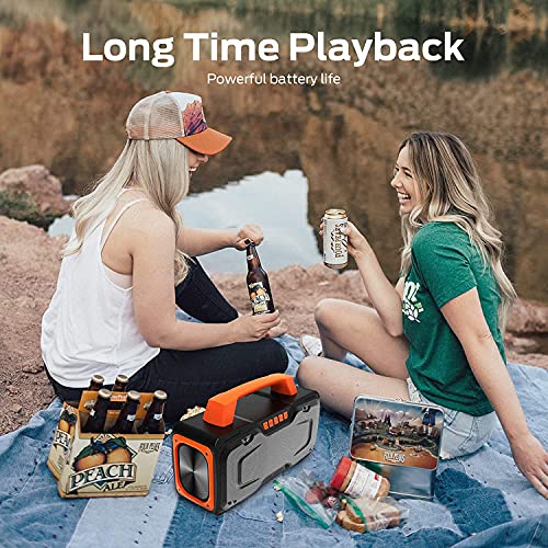 Portable Bluetooth Speaker,70W High Volume,Upgraded Version,IPX 7 Waterproof Speaker,Wireless Bluetooth 5.0, Power Bank, Long-Term Playback,Suitable Parties,Outdoor