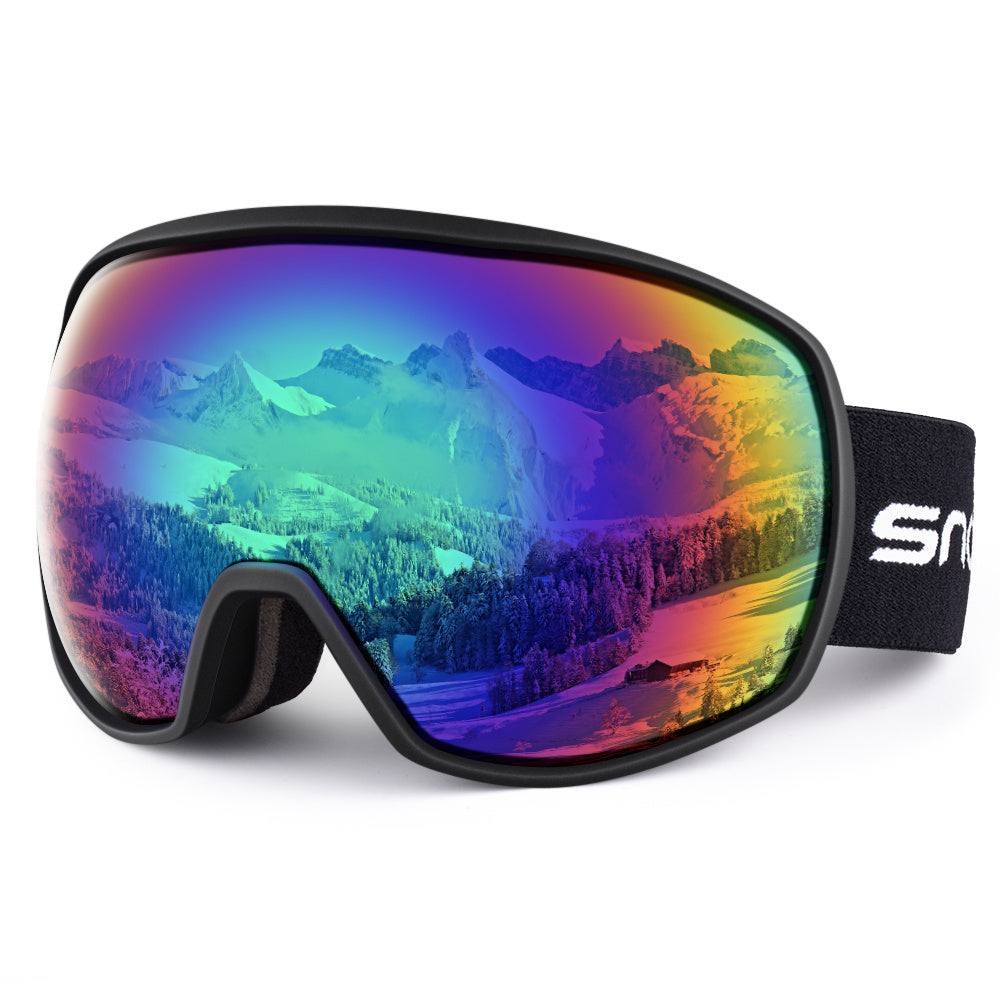 New double-layer anti-fog ski goggles, mountaineering ski goggles