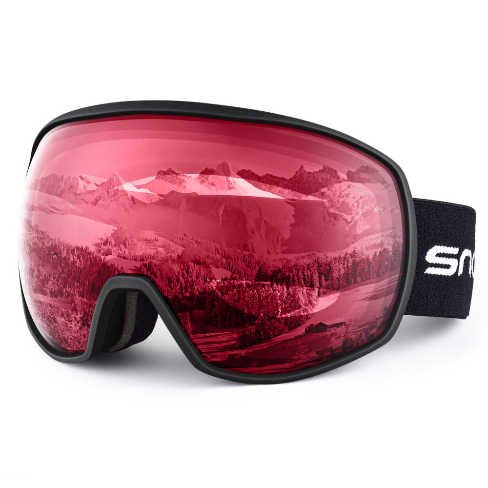 New double-layer anti-fog ski goggles, mountaineering ski goggles