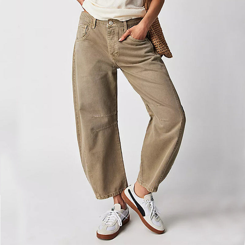 Fashion Loose Wide-leg Pants Summer Sports Straight Trousers