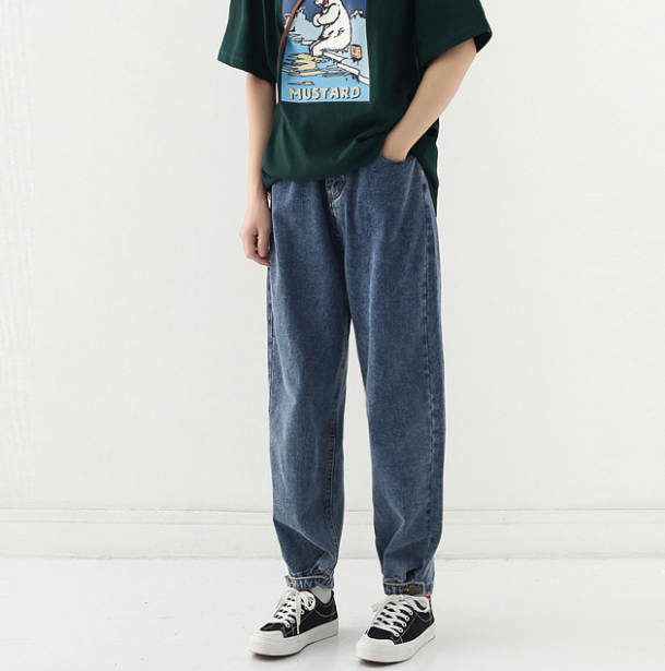 Recommended Knock On Slim Button Design Jeans