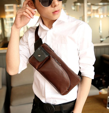 Leather Mini-Crossbody Bag