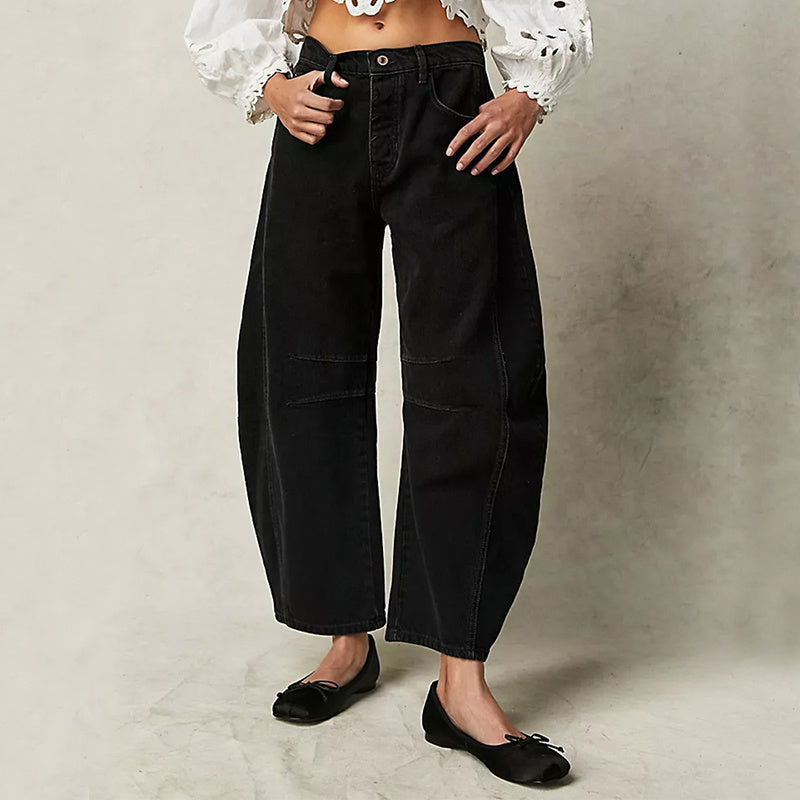 Fashion Loose Wide-leg Pants Summer Sports Straight Trousers