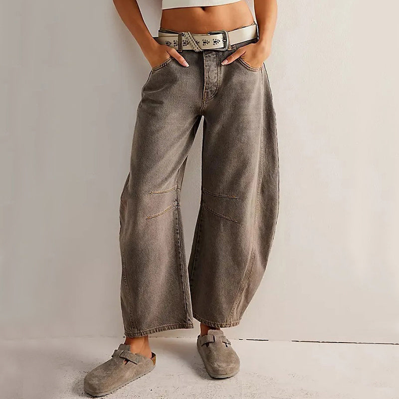 Fashion Loose Wide-leg Pants Summer Sports Straight Trousers