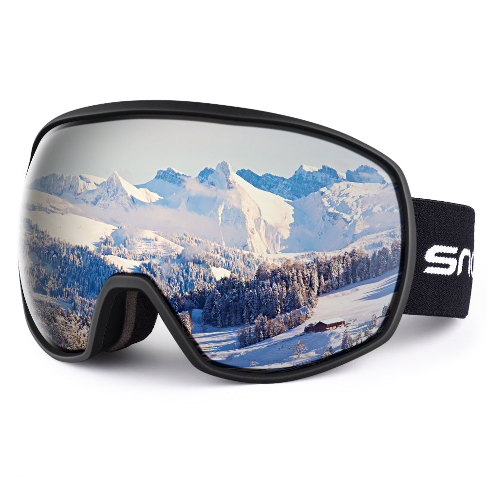 New double-layer anti-fog ski goggles, mountaineering ski goggles
