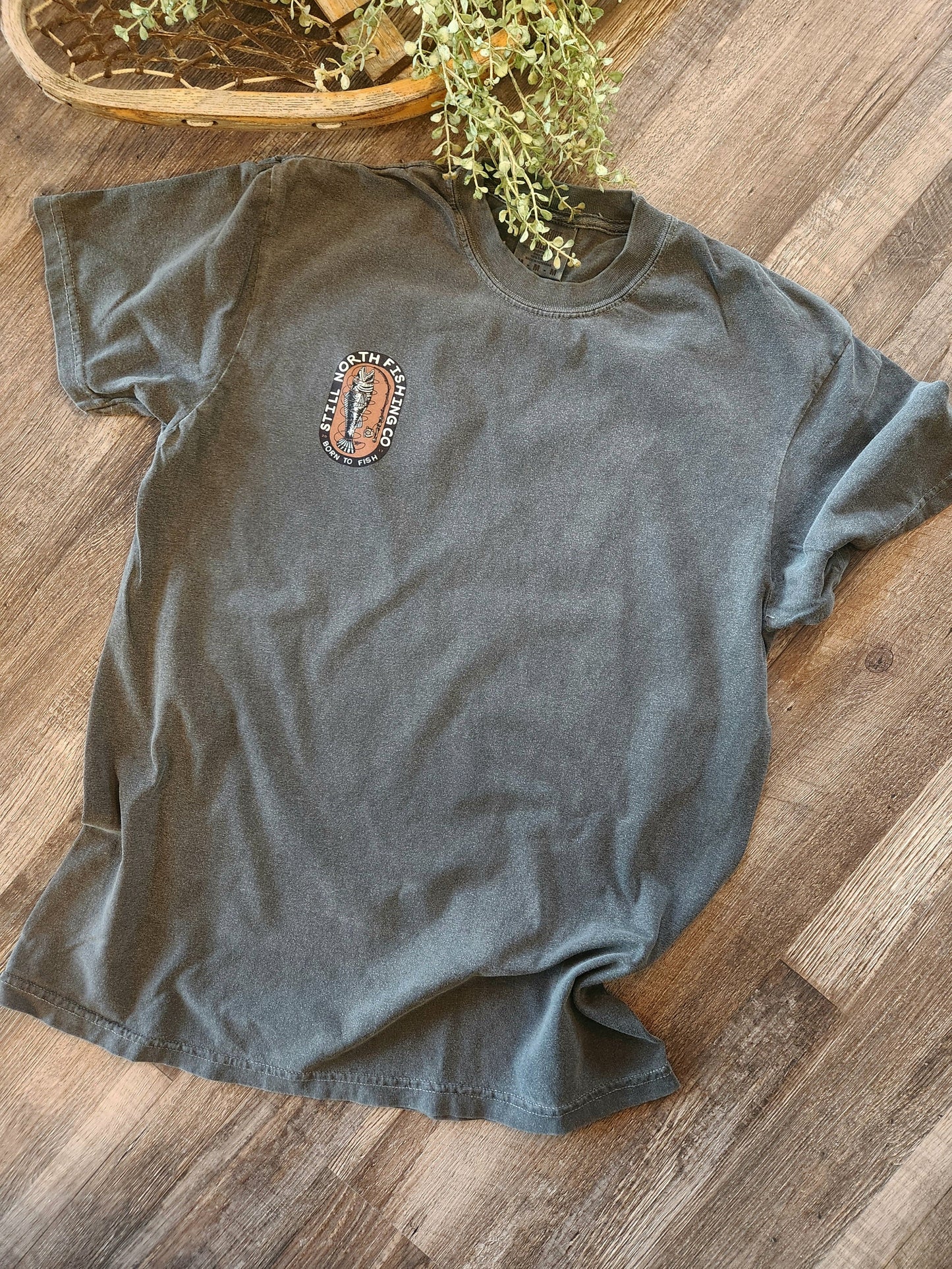 BORN TO FISH TEE