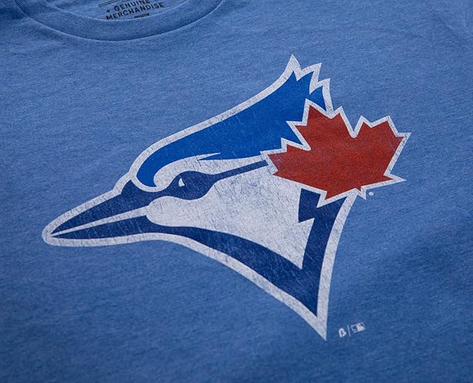 Men's Toronto Blue Jays Birdhead Logo T-Shirt – Heather Royal