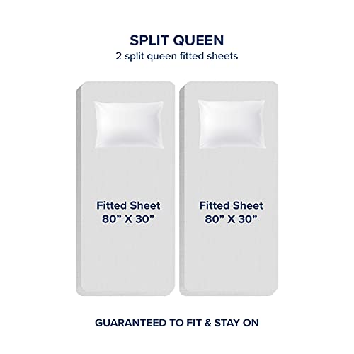 Bare Home Full Sheet Set - 1800 Ultra-Soft Microfiber Full Bed Sheets -