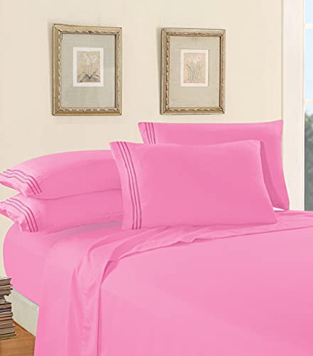 Elegant Comfort Luxury Soft 1500 Thread Count Egyptian 4-Piece Premium Hotel Quality