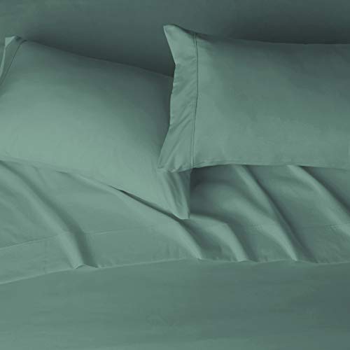 AmazonBasics Light-Weight Microfiber Sheet Set - Full, Black