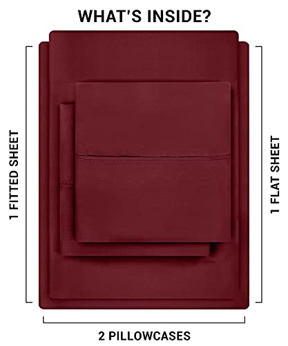 Utopia Bedding Bed Sheet Set - 4 Piece Full Bedding