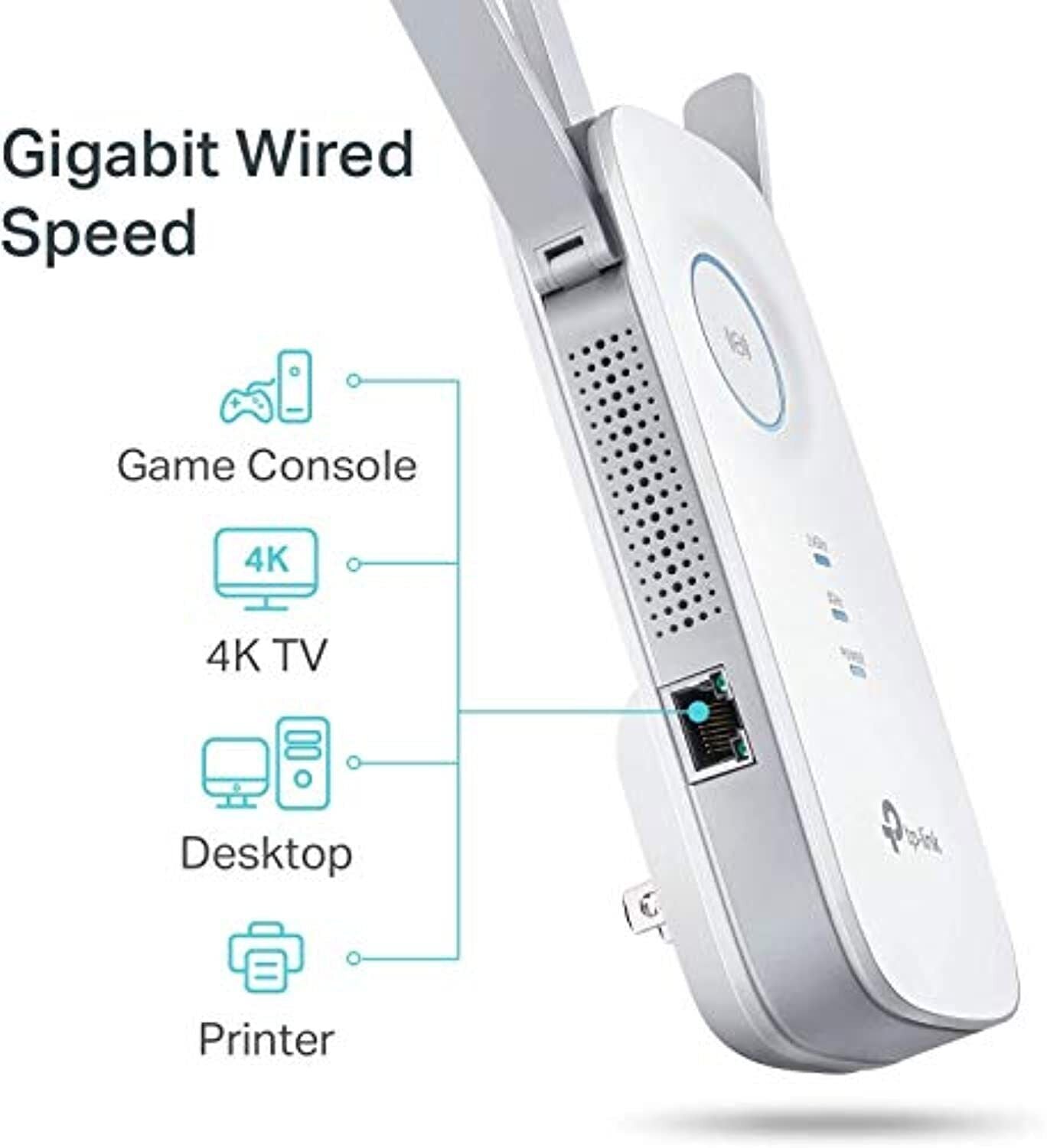 TP-Link AC1750 WiFi Extender RE450 - Covers up to 2,000 sq. ft