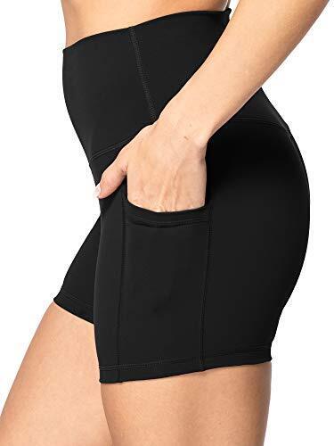 Sunzel 8" / 5" Biker Shorts for Women with Pockets, High Waisted Yoga