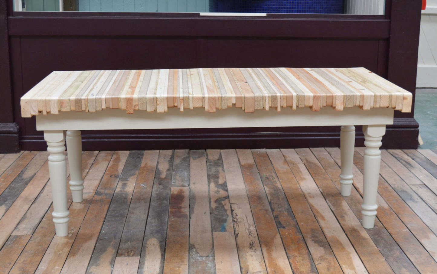 Reclaimed Pallet Wood Dining Table