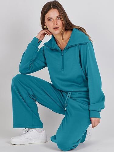 ANRABESS Women 2 Piece Outfits Sweatsuit Set