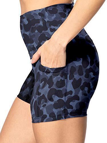 Sunzel 8" / 5" Biker Shorts for Women with Pockets, High Waisted Yoga