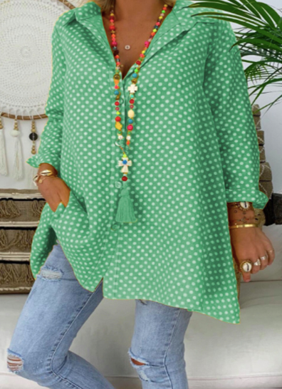 Super beautiful, loose and long-sleeved blouse