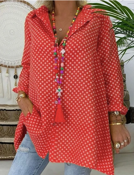 Super beautiful, loose and long-sleeved blouse