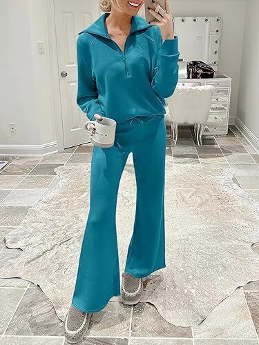 ANRABESS Women 2 Piece Outfits Sweatsuit Set