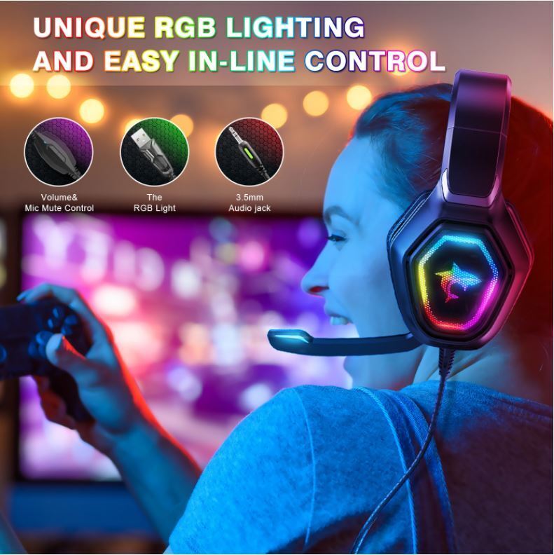 Wholesale gaming rgb headset With Good product quality