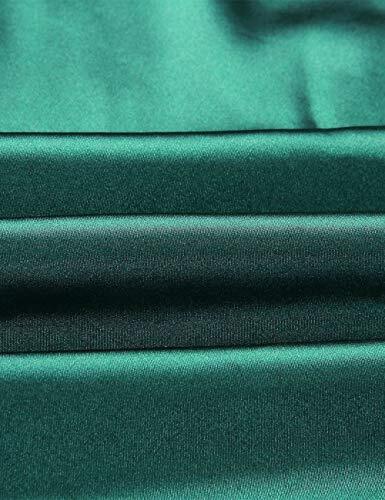 xxxiticat Women's Sleeveless Spaghetti Strap Satin Dress Cocktail Beach Evening