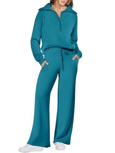 ANRABESS Women 2 Piece Outfits Sweatsuit Set