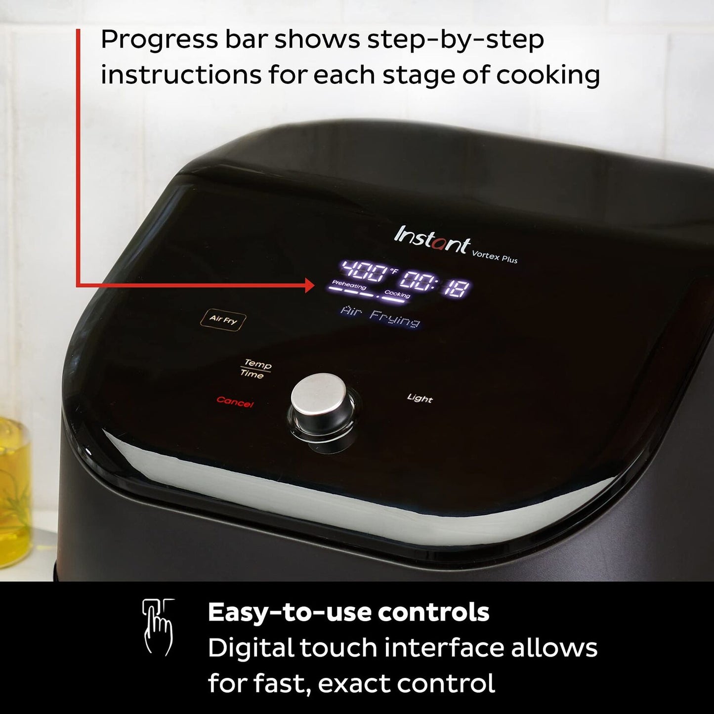 The Instant Vortex Plus 6-Quart Air Fryer Ove