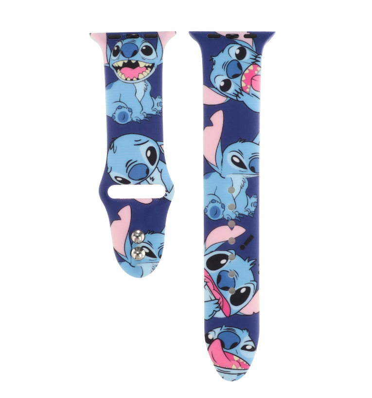 Stitch Silicone Sports Watch Band