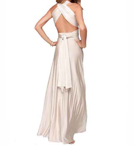 Sexy Women Bandage Convertible Boho Maxi Dress