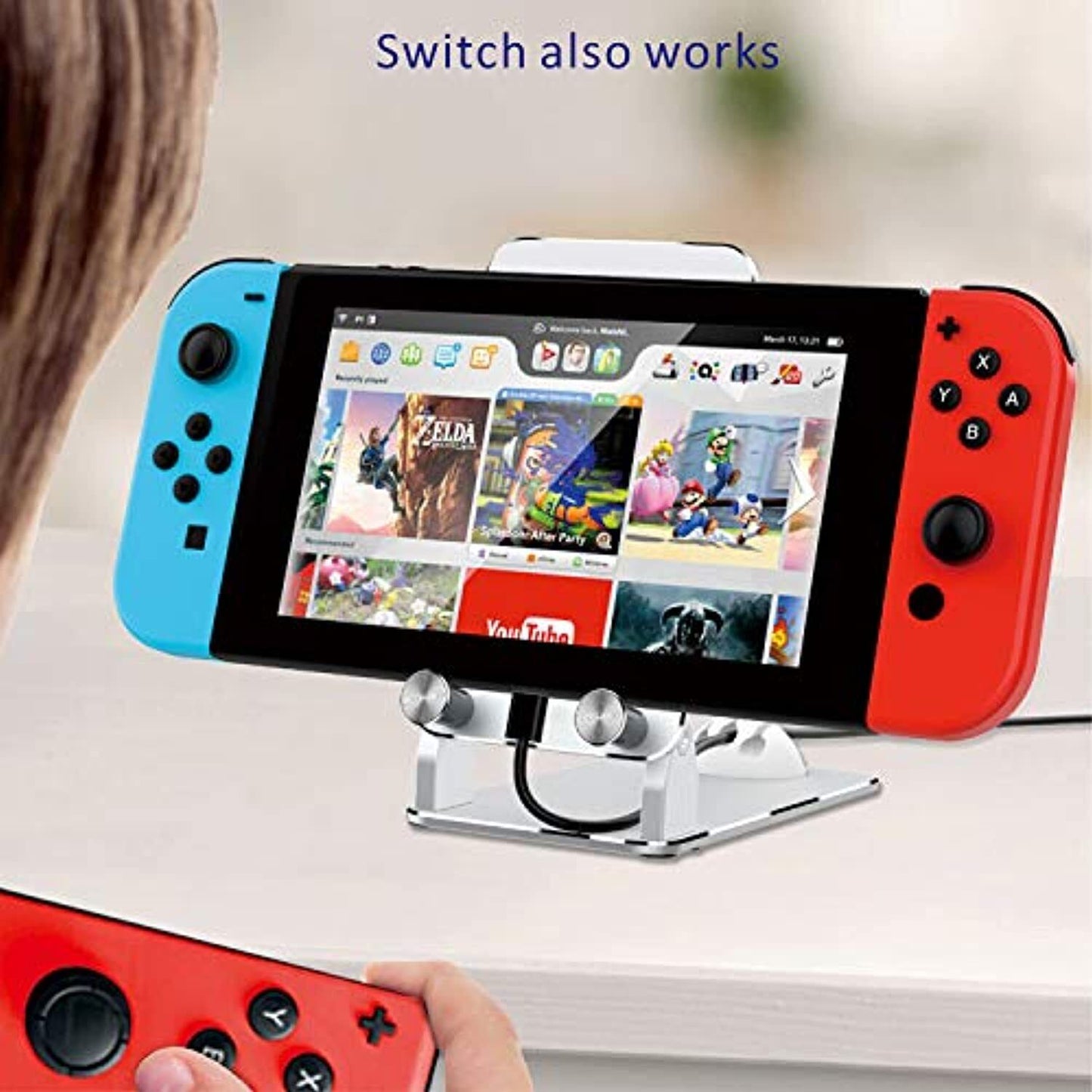 Tablet and Phone Stand Adjustable,