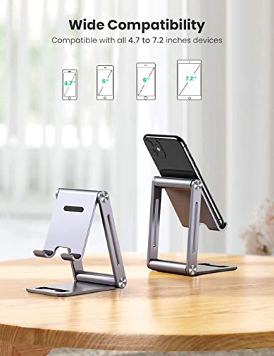 UGREEN Phone Stand Aluminum Cell Phone Desk Holder