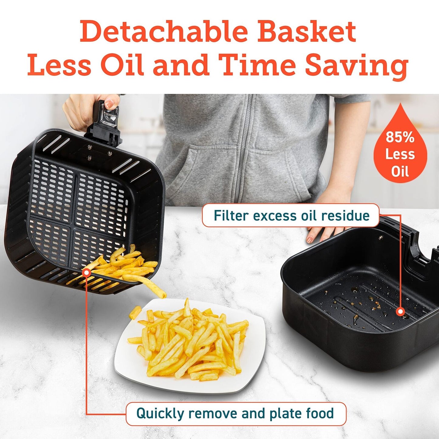 Enjoy perfectly cooked meals with the COSORI