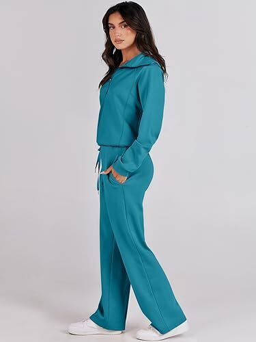 ANRABESS Women 2 Piece Outfits Sweatsuit Set