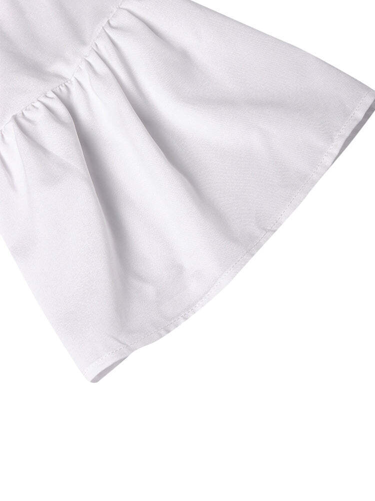 Bohemian Floral Print Flare Sleeve High Split Long Maxi Dress