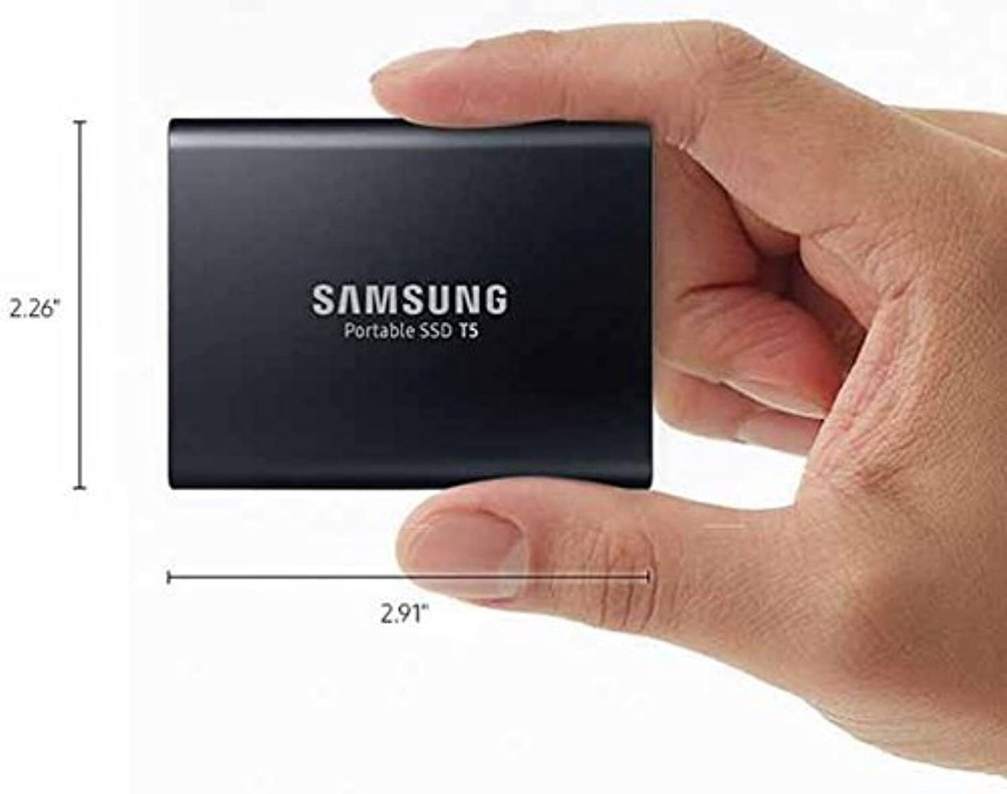 Samsung T5 Portable SSD - 1TB - USB 3.1 External SSD (MU-PA1T0B)
