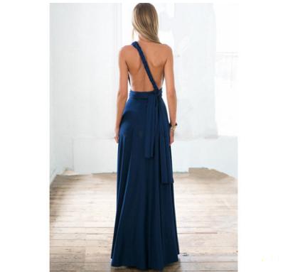 Sexy Women Bandage Convertible Boho Maxi Dress