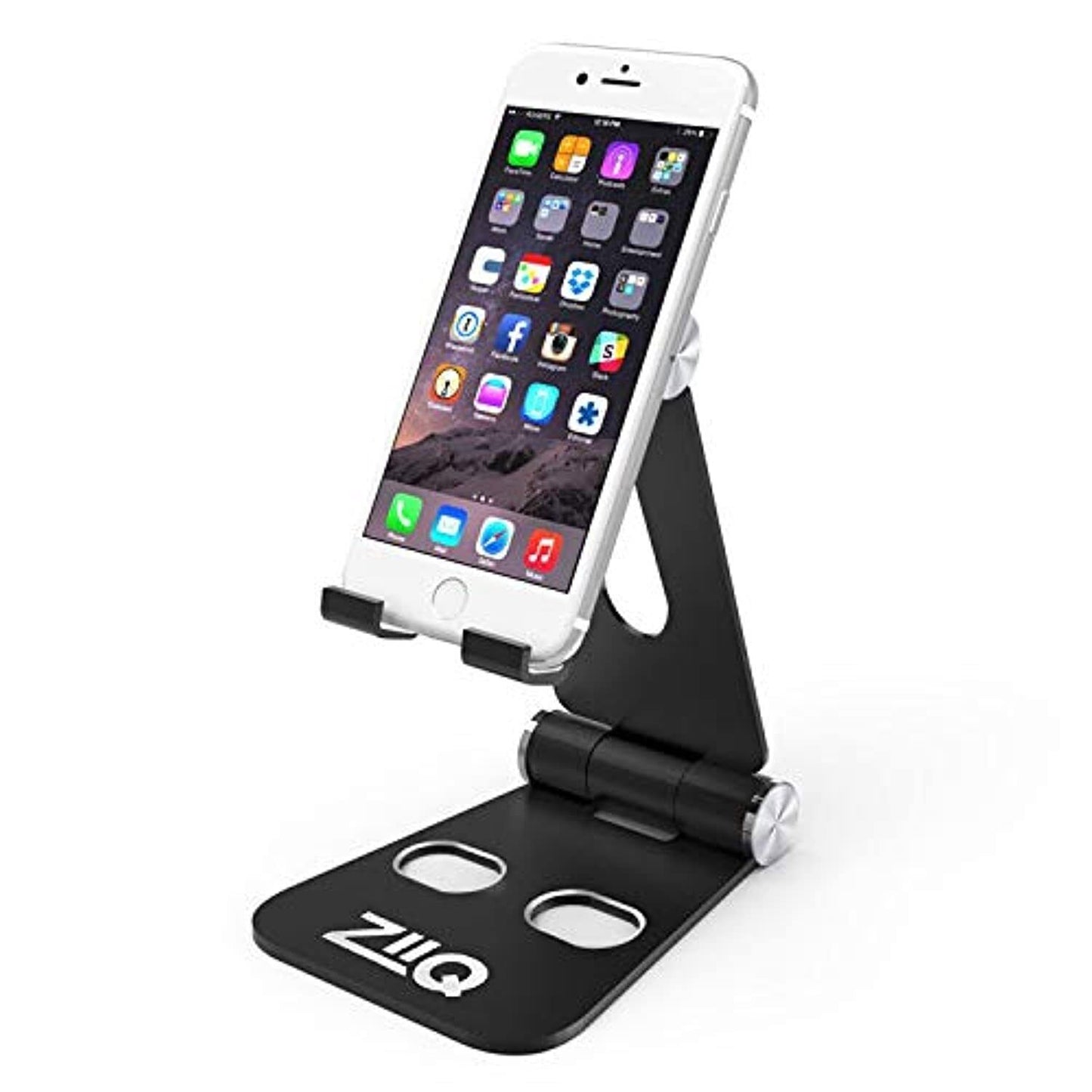 ZIIQ Desk Phone Mount | Adjustable Cell Phone Stand or Tripod