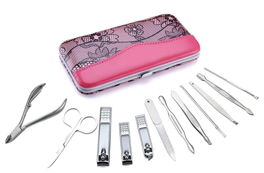 Professional Stainless Steel Nail Clipper Set Nail Tools Manicure & Pedicure
