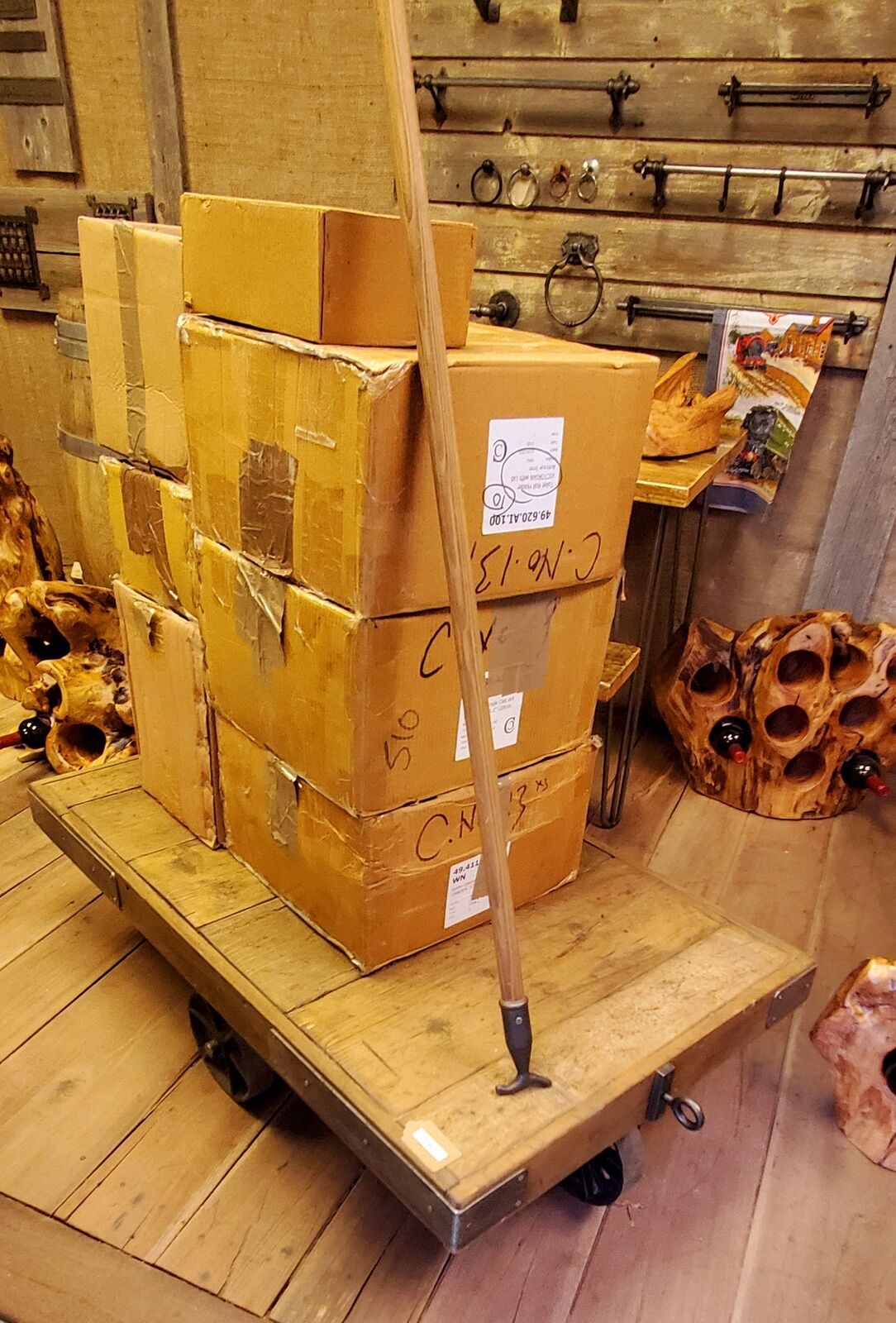 Vintage Railway Cart - Coffee Table