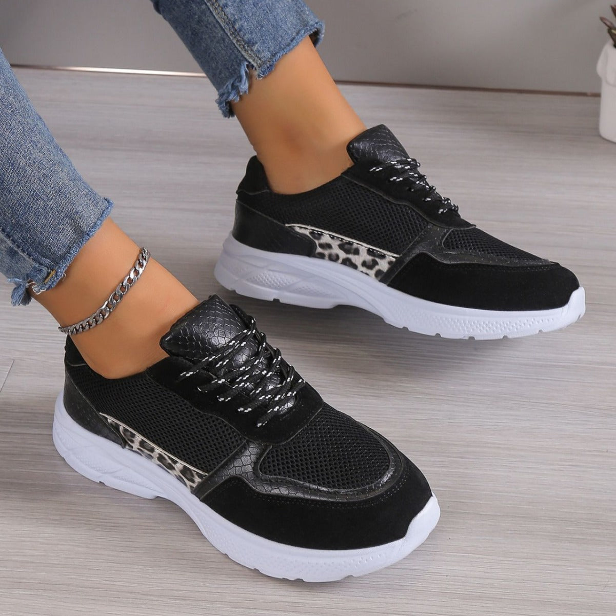 Women's Lace Up Sneakers