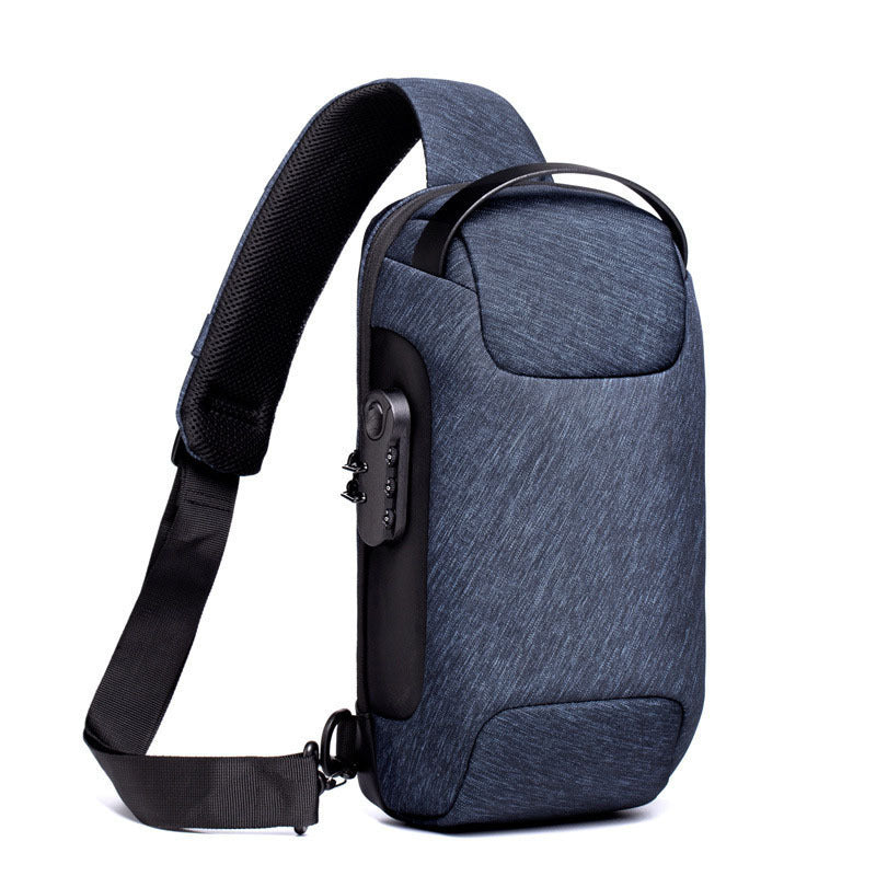 Sling Bag, Waterproof Men's Chest Bag Shoulder Bags